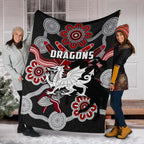 dragons-premium-blanket-st-george-indigenous-black