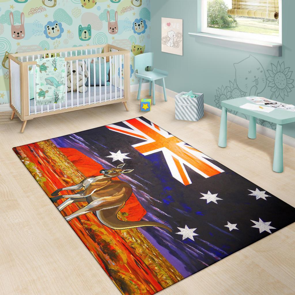 area-rug-kangaroo-rug-aus-flag-uluru-landscape-art
