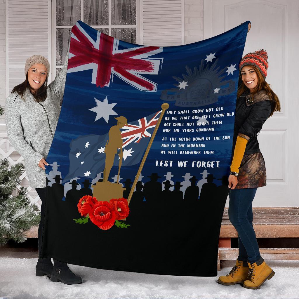 anzac-premium-blanket-always-remember-australian-anzac-day