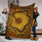 premium-blanket-australian-aboriginal-snake-rainbow-serpent