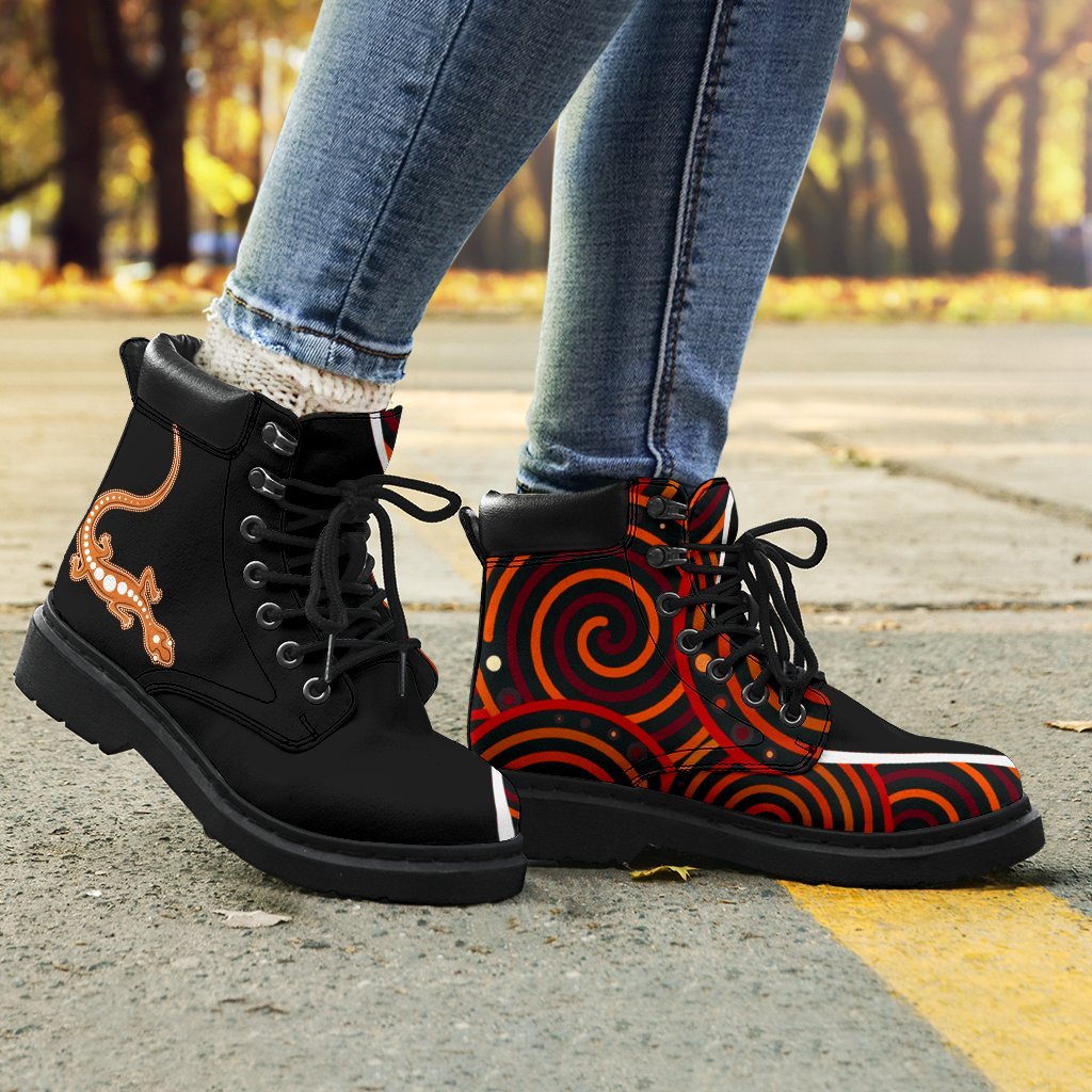 aboriginal-all-season-boots-indigenous-lizard-dreaming