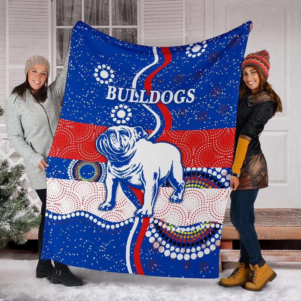 western-premium-blanket-bulldogs-unique-indigenous