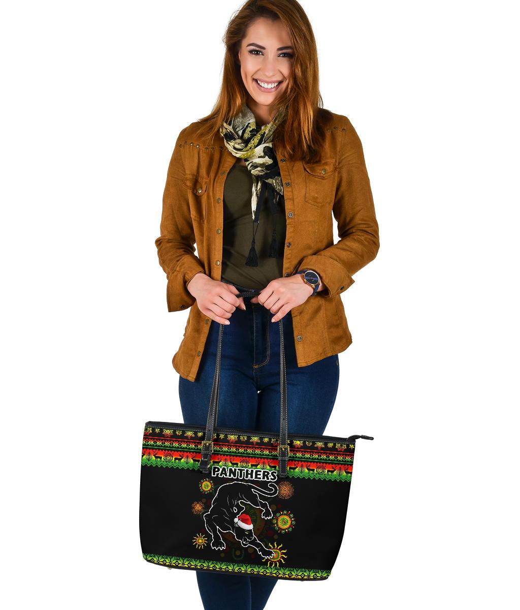 penrith-panthers-christmas-large-leather-tote-indigenous