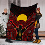 aboriginal-premium-blanket-the-sun-always-shines