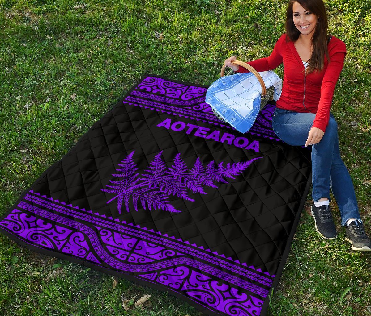 aotearoa-new-zealand-maori-premium-quilt-silver-fern-purple