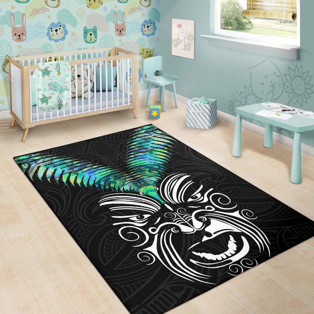new-zealand-maori-moko-area-rug-paua-shell
