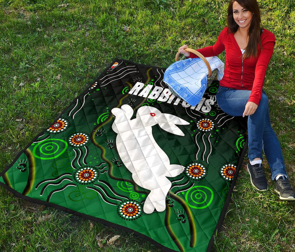 rabbitohs-premium-quilt-simple-indigenous