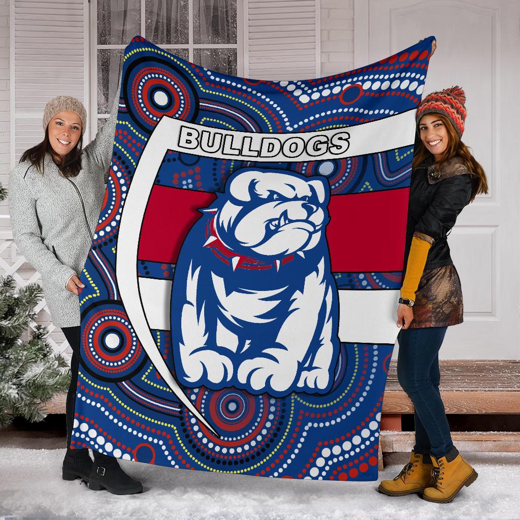 western-football-bulldogs-premium-blanket-redamancy-indigenous-australian