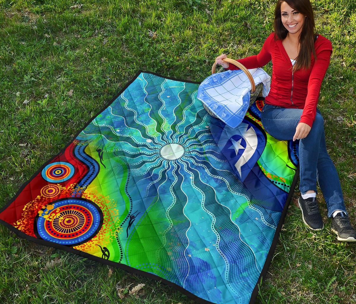 premium-quilt-torres-strait-islanders-flag-with-aboriginal-patterns-quilt