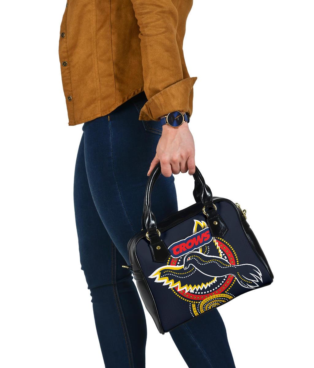 Adelaide Shoulder Handbag Crows Indigenous - Vibe Hoodie
