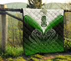 maori-manaia-premium-quilt-green