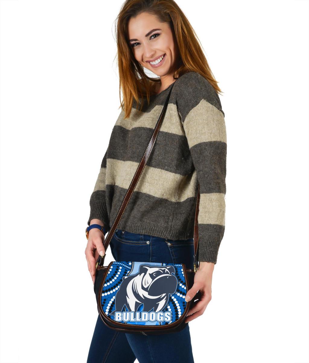 bulldogs-leather-saddle-bag-indigenous-snappy