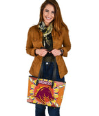 brisbane-small-leather-tote-broncos-indigenous-warm-vibes