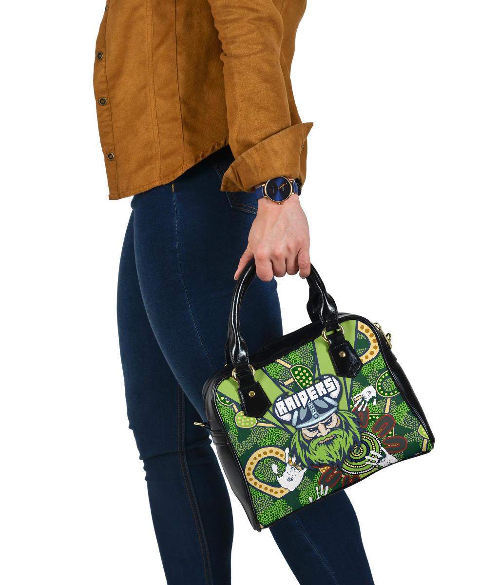 Raiders Shoulder Handbag Canberra Indigenous |Vibehoodie.com