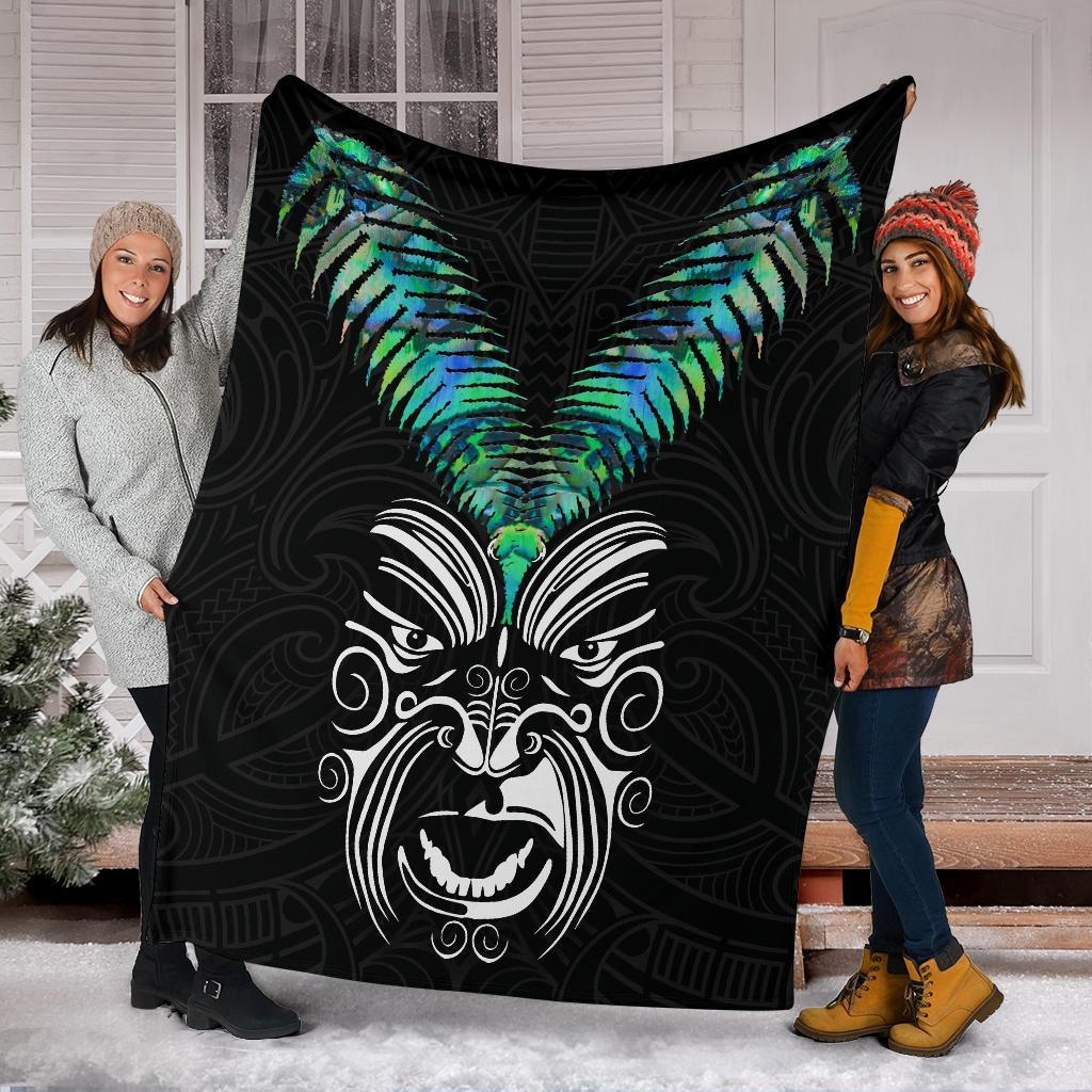 new-zealand-maori-moko-premium-blanket-paua-shell