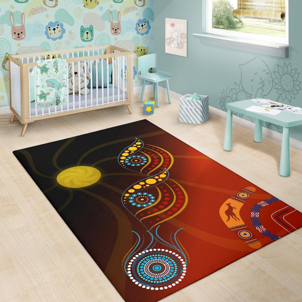 area-rug-flowers-on-the
