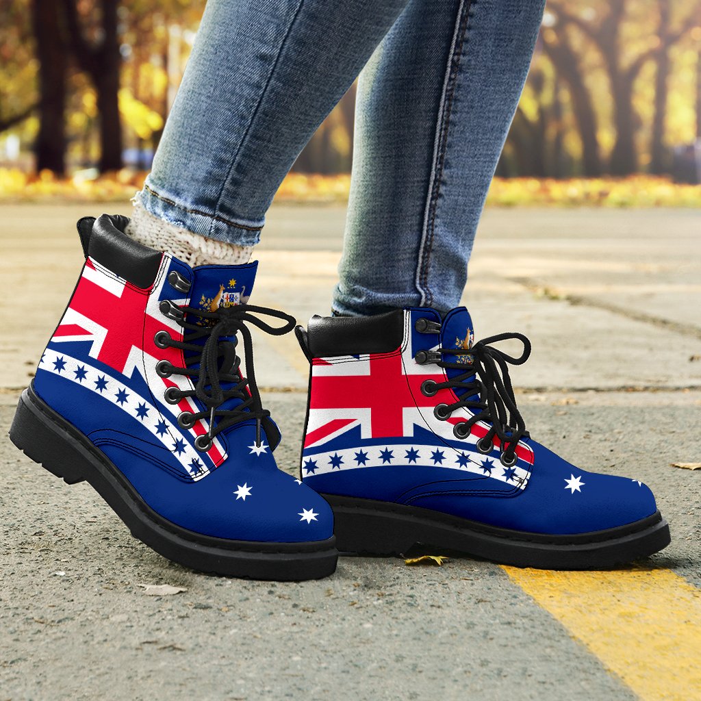 boots-aus-flag-boots-southern-cross-australian-coat-of-arms-unisex