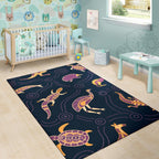 area-rug-indigenous-animals-patterns