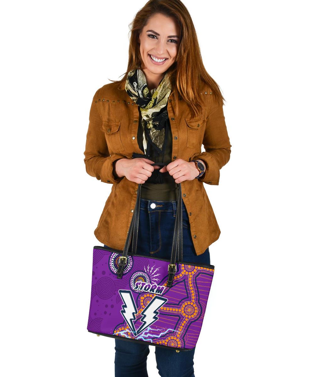 storm-small-leather-tote-melbourne-indigenous-thunder