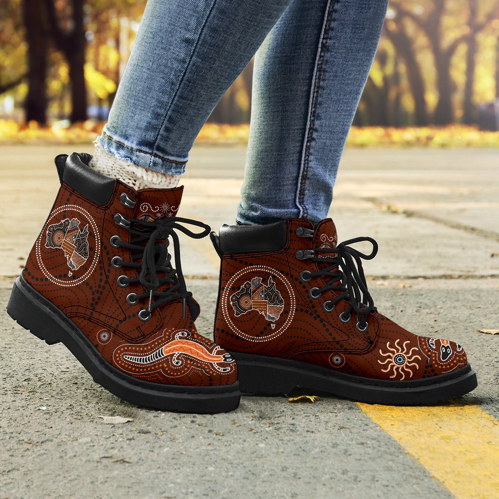 aboriginal-boots-lizard-kangaroo-australia-map-patterns-all-season