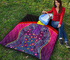 premium-quilt-aboriginal-sublimation-dot-pattern-style-violet