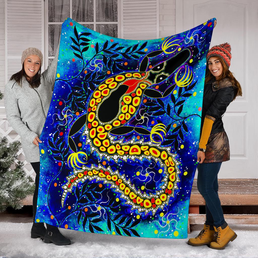 aboriginal-premium-blanket-indigenous-crocodile