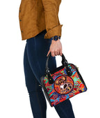 Aboriginal Shoulder Handbag, Koala and Hand Art Dot Painting Bag - Vibe Hoodie