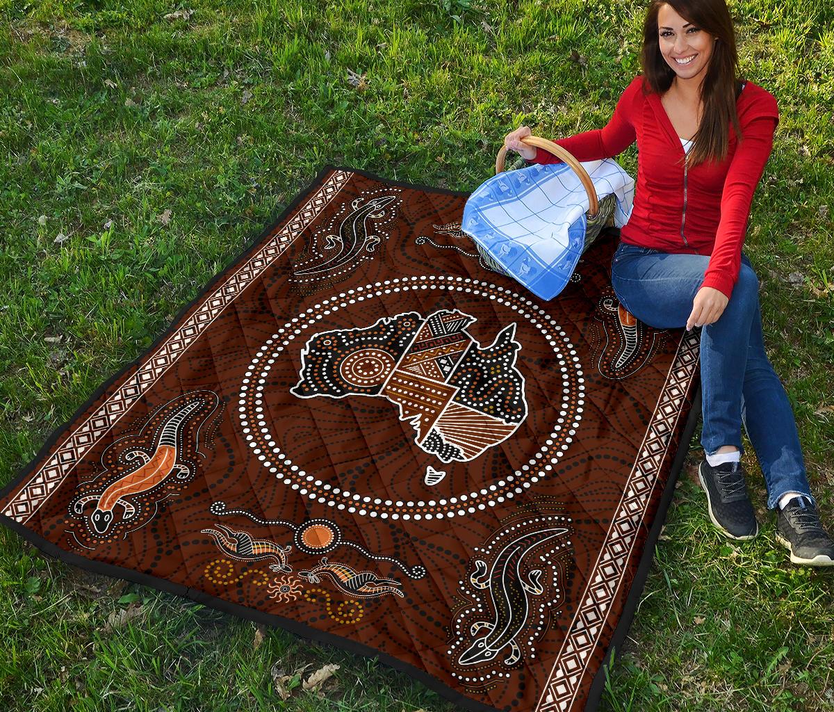 premium-quilts-australia-map-coverlets-aboriginal-patterns