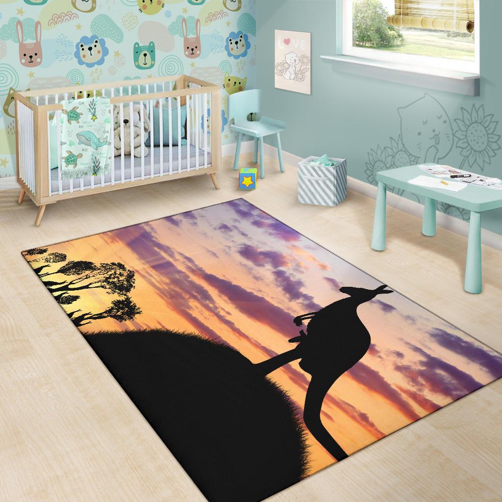 area-rug-kangaroo-rug-sunset