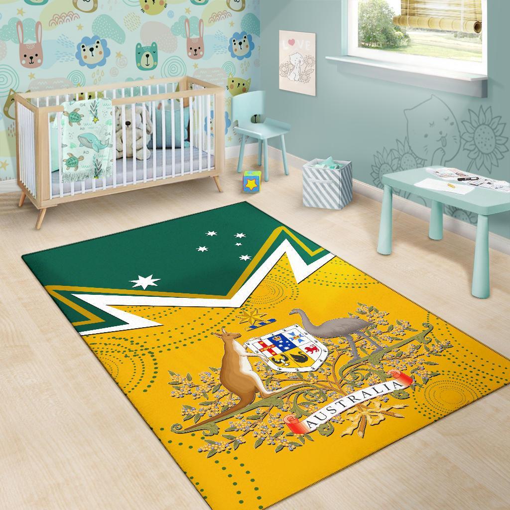 area-rug-australian-coat-of-arms-national-color