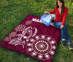 queensland-premium-quilt-maroons-simple-indigenous