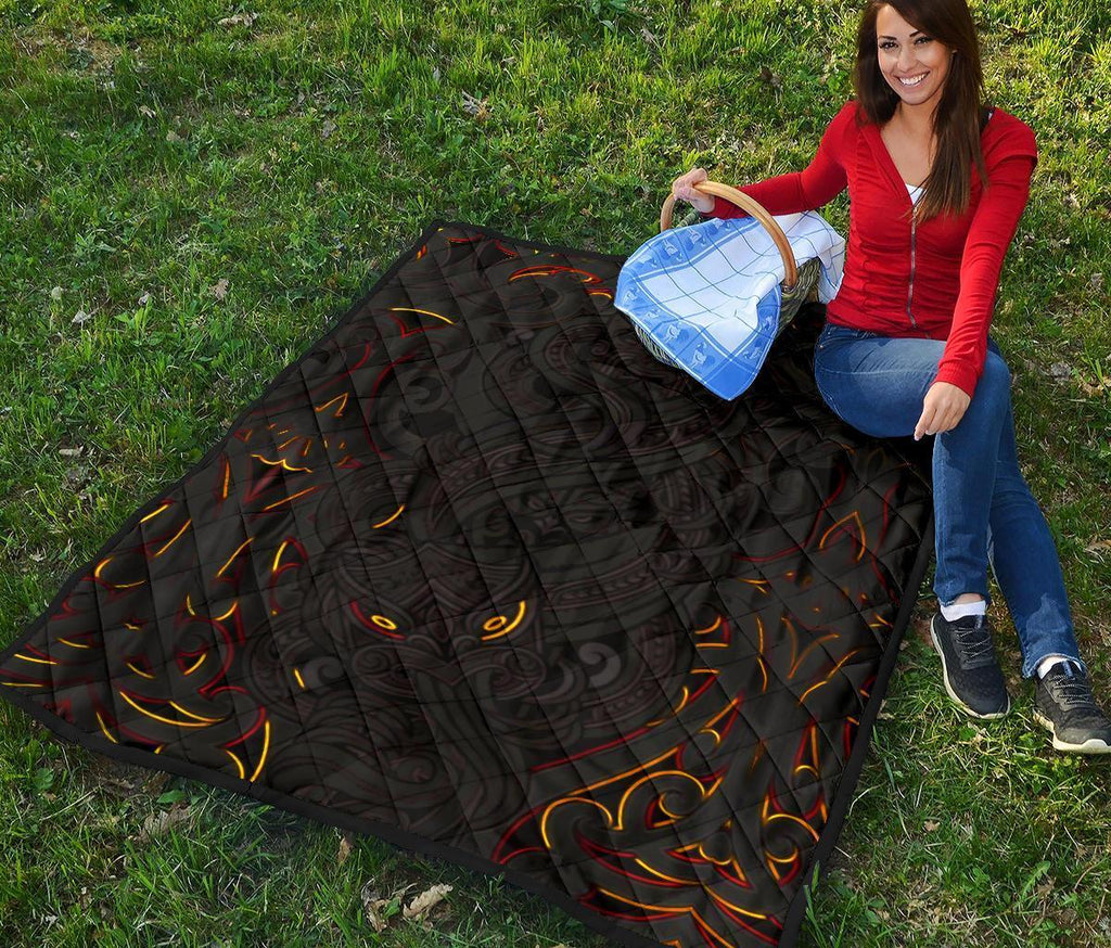 new-zealand-premium-quilt-maori-gods-tumatauenga-god-of-war-black