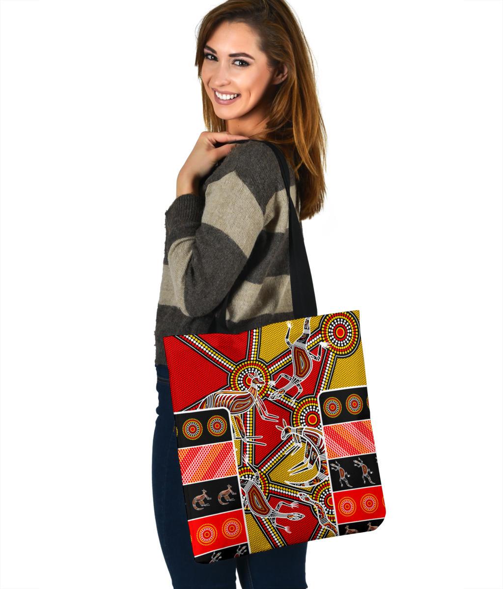 aboriginal-tote-bags-kangaroo-dot-painting-patterns