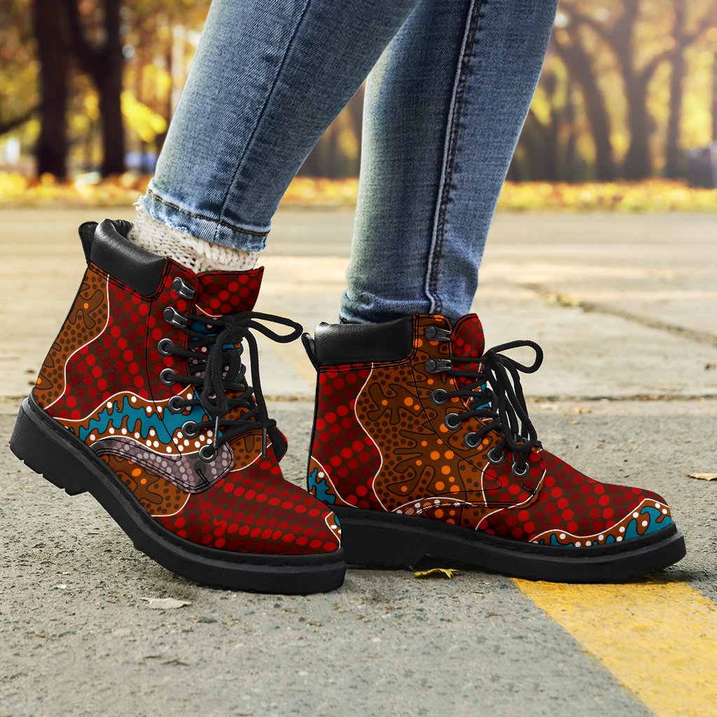 aboriginal-boots-dot-painting-all-season-ver06