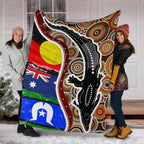 premium-blanket-australian-aboriginal-crocodile-with-naidoc-flags