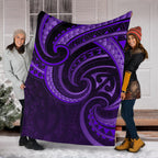 new-zealand-maori-mangopare-premium-blanket-polynesian-purple