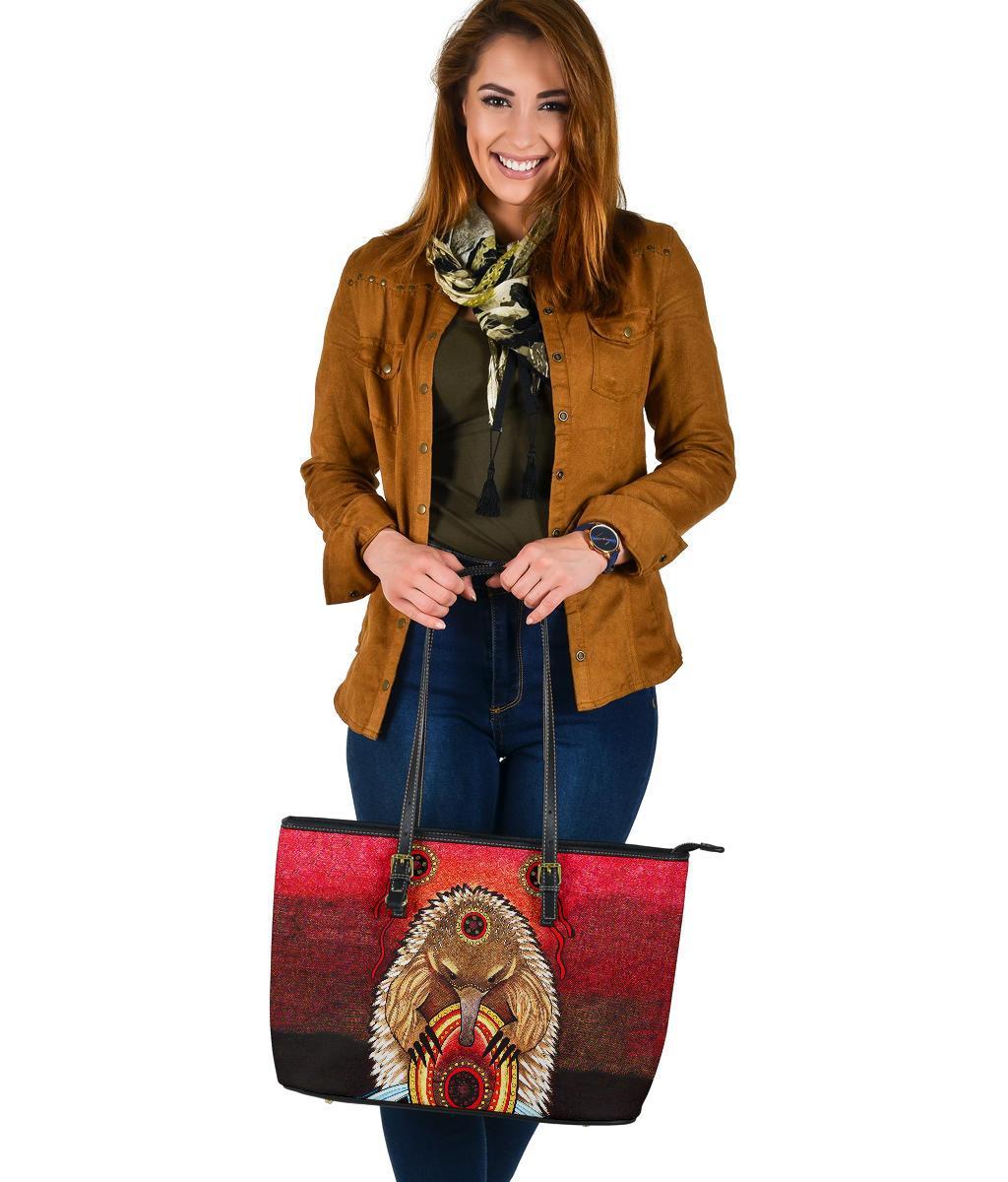 large-leather-tote-bag-australian-echidna