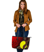 aboriginal-leather-tote-bag-aboriginal-flag-lizard-dot-painting-style