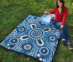 aboriginal-premium-quilt-indigenous-circle-dot-painting-blue-color