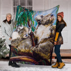 premium-blanket-koala-and-joey-blanket-3d-art