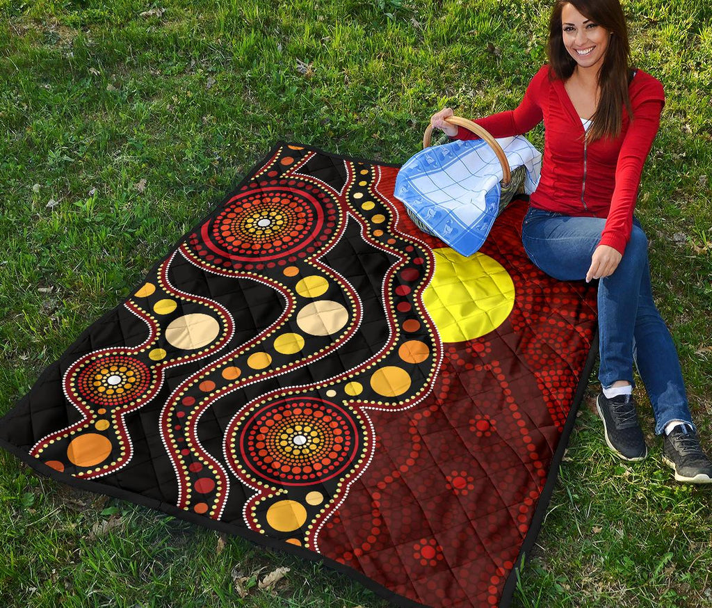 aboriginal-premium-quilt-australia-aboriginal-lives-matter-flag-circle-dot-painting-art-quilt
