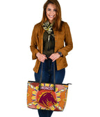 brisbane-large-leather-tote-broncos-indigenous-warm-vibes