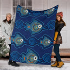 premium-blanket-indigenous-turtle-patterns