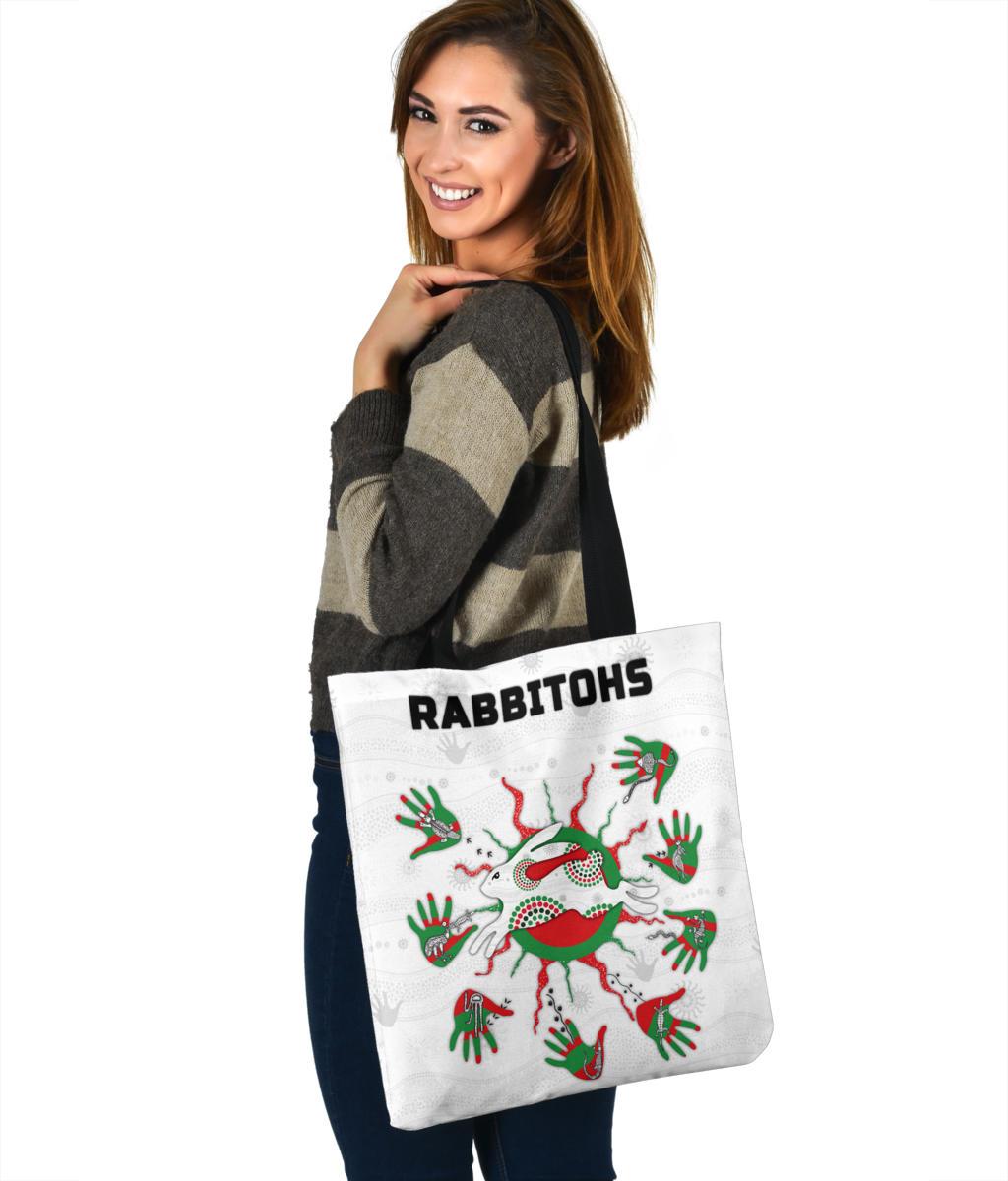 rabbitohs-indigenous-tote-bag-animals-aboriginal