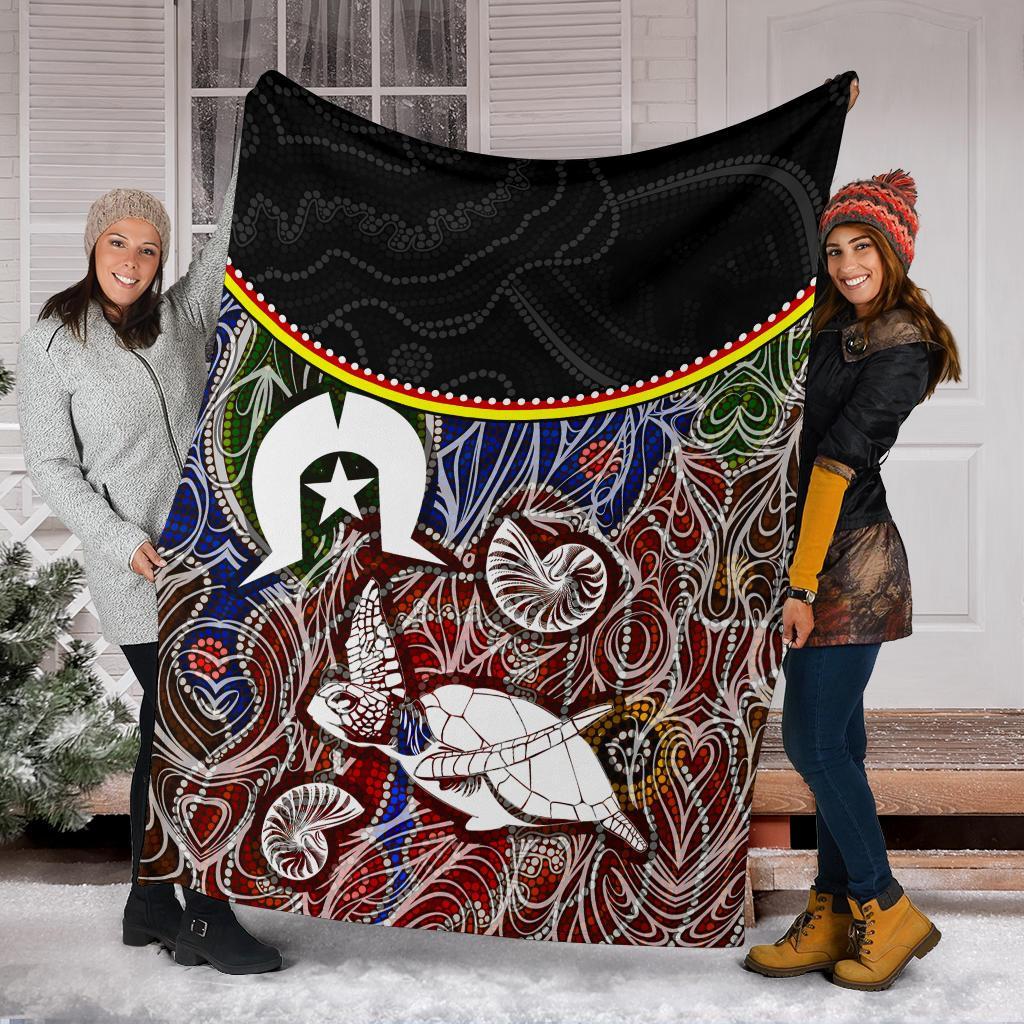 premium-blanket-aboriginal-dot-in-naidoc-week-style