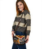 wests-christmas-black-canvas-leather-trim-saddle-bag-tigers-indigenous