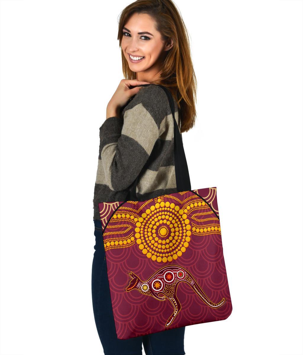 aboriginal-tote-bags-aboriginal-kangaroo