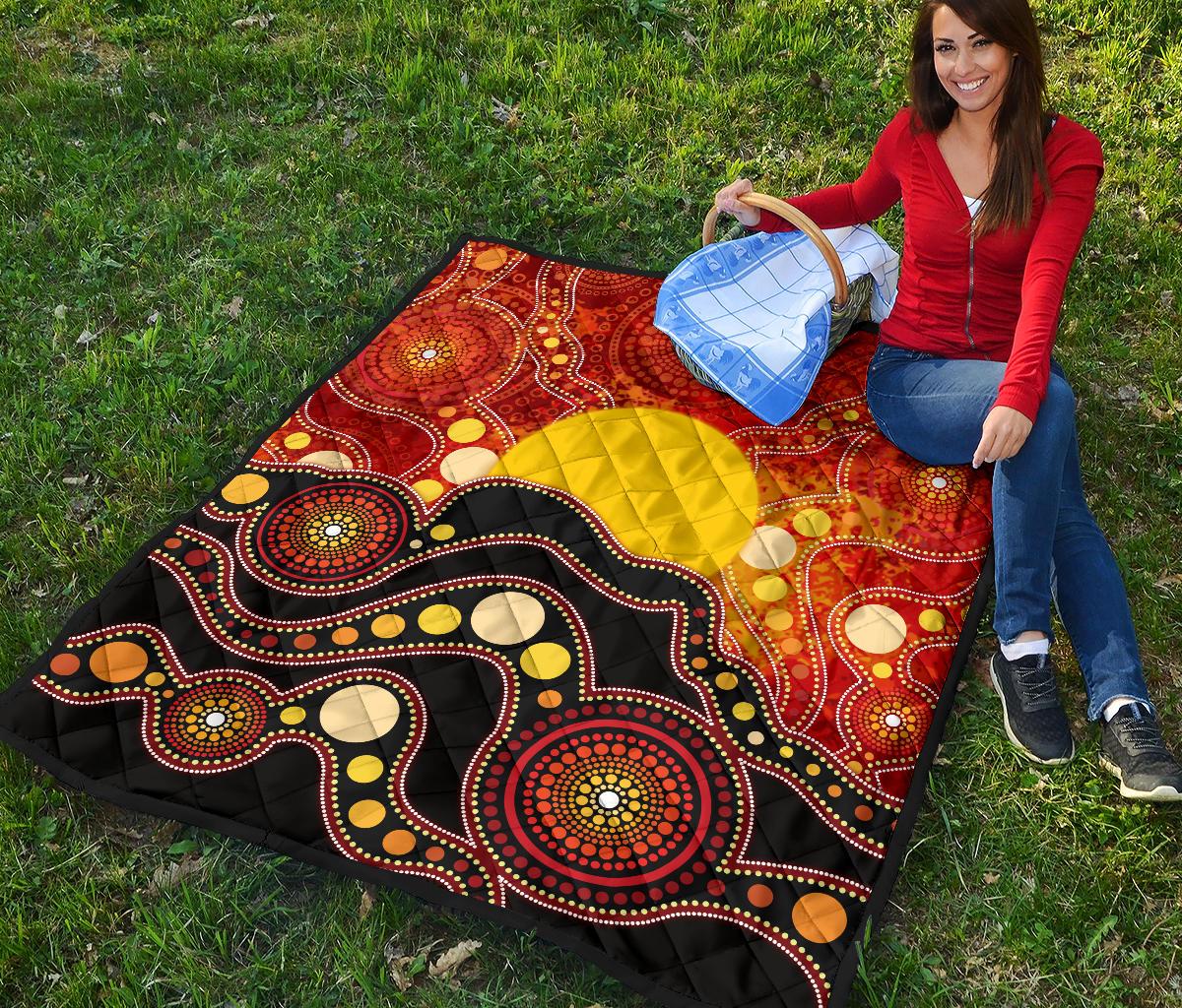 aboriginal-premium-quilt-aboriginal-lives-matter-flag-dot-painting-art