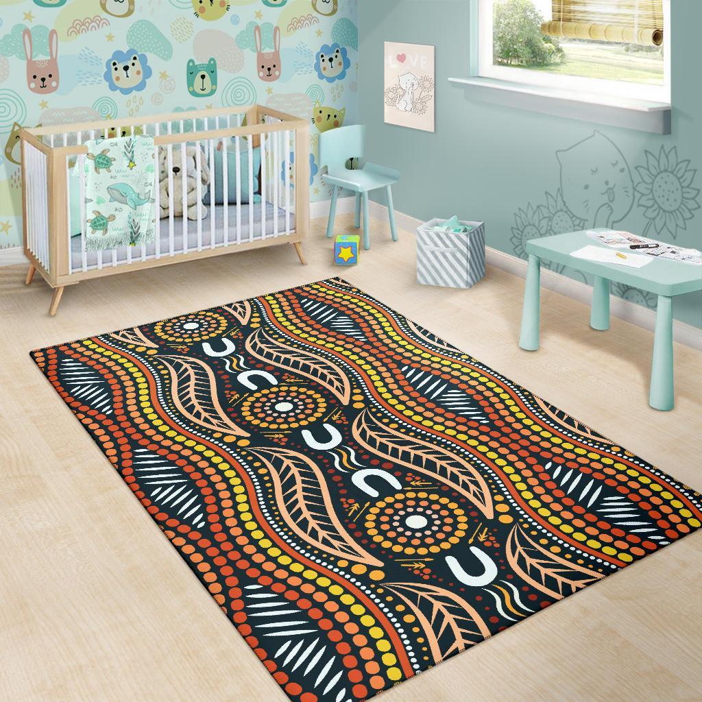 aboriginal-area-rug-indigenous-dot-painting