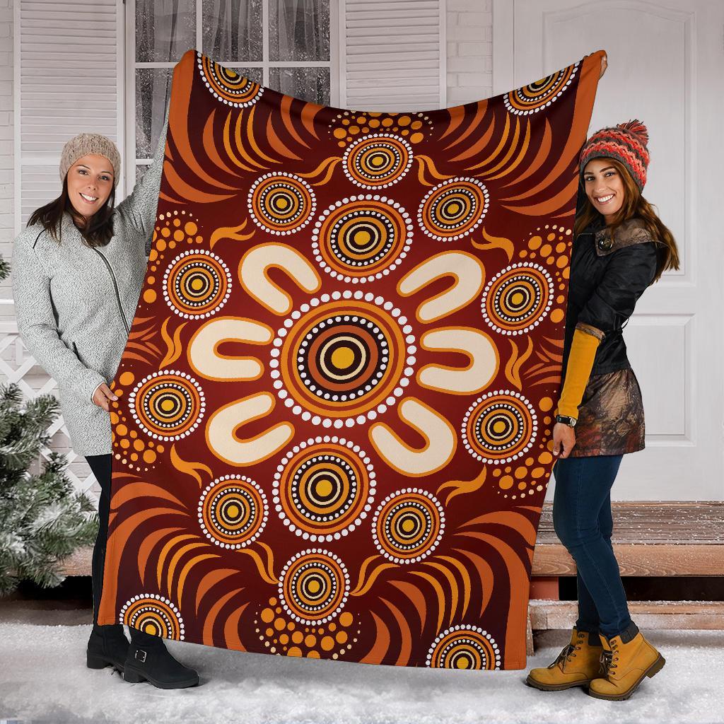 aboriginal-premium-blanket-circle-flowers-patterns-ver03